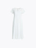 Acacia Cotton Dress - White
