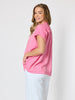 Belle Amour Embroidered Top - Rose