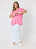 Belle Amour Embroidered Top - Rose
