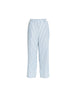 Amalfi Stripe Print Pant - Azure White
