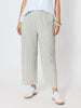 Urban Stripe Print Pant - Olive White