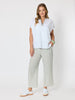 Urban Stripe Print Pant - Olive White