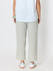 Urban Stripe Print Pant - Olive White