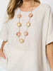 Riviera Relaxed Stripe Top - Natural