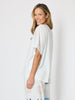 Riviera Relaxed Stripe Top - White
