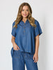 Dune Denim Top - Dark Denim