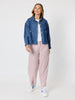 Coast Crop Denim Jacket - Denim