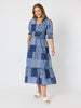 Costa Mesa Print Dress - Navy Multi