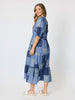 Costa Mesa Print Dress - Navy Multi