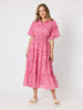Laguna Beach Print Dress - Rose Multi