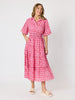 Laguna Beach Print Dress - Rose Multi