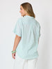 Beachcomber Embroidered Shirt - Olive White