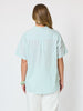 Beachcomber Embroidered Shirt - Olive White