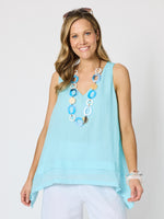 Essential Layer Cami - Aqua