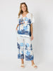 Escape Print Top - Azure Multi