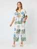 Escape Print Top - Fern Multi