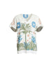 Escape Print Top - Fern Multi