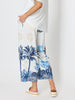 Escape Print Wide Leg Pant - Azure Multi