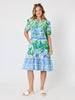Limoncello Floral Print Dress - Apple Multi