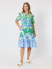Limoncello Floral Print Dress - Apple Multi