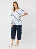 Bellevue Longline Top - White