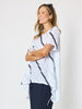 Bellevue Longline Top - White