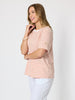Charmed Stripe Print Tee - Ginger