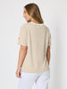 Charmed Stripe Print Tee - Natural