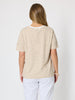 Charmed Stripe Print Tee - Natural