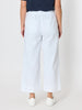 Dune Carpenter Wide Leg Cropped Pant - White