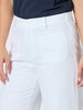 Dune Carpenter Wide Leg Cropped Pant - White