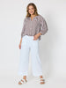 Dune Carpenter Wide Leg Cropped Pant - White