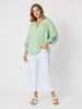 Dune Carpenter Wide Leg Cropped Pant - White