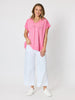 Dune Carpenter Wide Leg Cropped Pant - White
