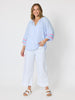 Dune Carpenter Wide Leg Cropped Pant - White