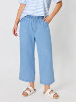 Seaview Chambray Pant - Denim