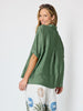 Del Mar Pleat Detail Top - Fern