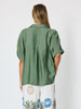 Del Mar Pleat Detail Top - Fern