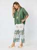 Del Mar Pleat Detail Top - Fern