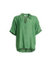 Del Mar Pleat Detail Top - Fern