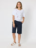 Saltwater Embroidered Tee - White