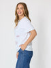 Saltwater Embroidered Tee - White