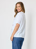 Saltwater Embroidered Tee - White