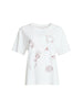 Saltwater Embroidered Tee - White