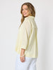Costa Mesa Cotton Shirt - Lemon