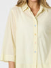 Costa Mesa Cotton Shirt - Lemon
