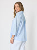 Costa Mesa Cotton Shirt - Pale Blue