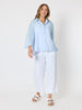 Costa Mesa Cotton Shirt - Pale Blue