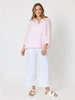 Costa Mesa Cotton Shirt - Pale Pink