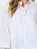 Costa Mesa Cotton Shirt - White